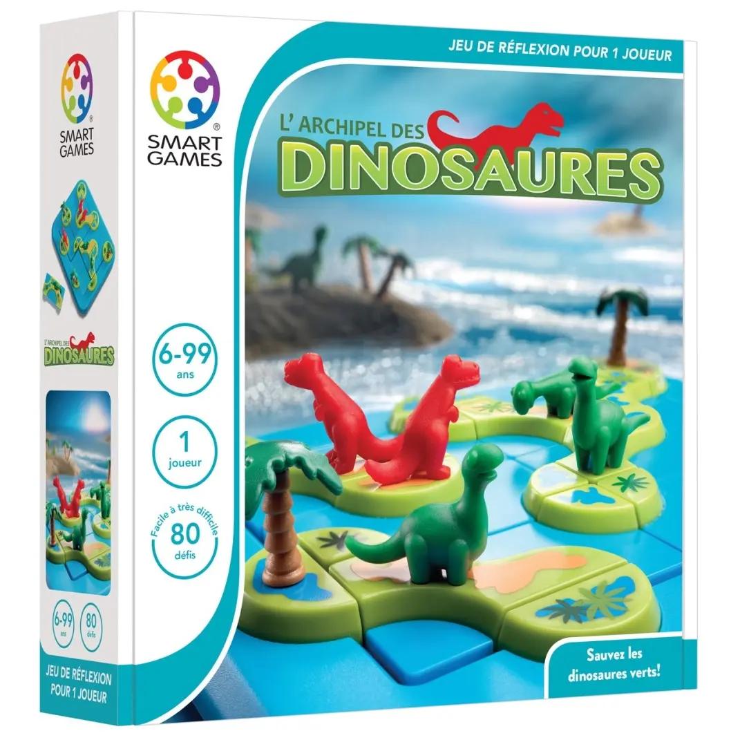 Smartgames Multicolore Jeu De Réflexion L’archipel Des Dinosaures - Image 2