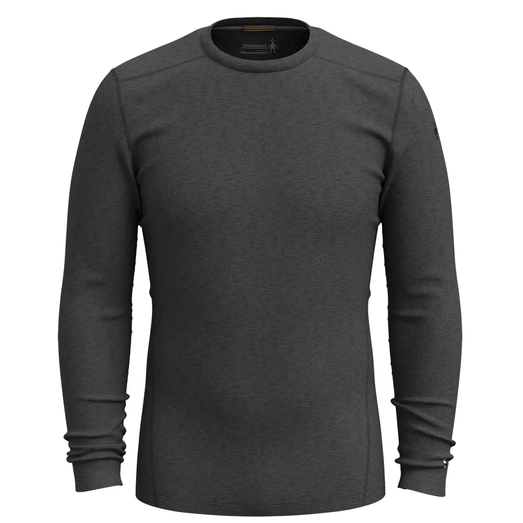 Smartwool Merino 250 Bazelse Bemanningsleden Top Heren, charcoal heather Maat S