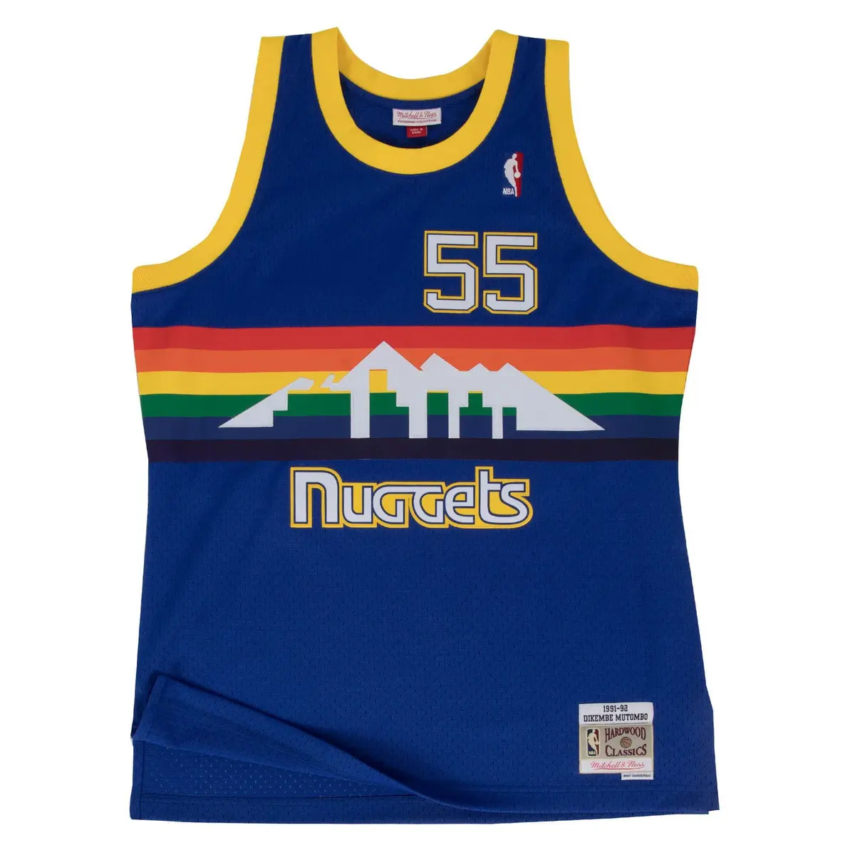 Maglia NBA Denver Nuggets Dikembe Mutombo
