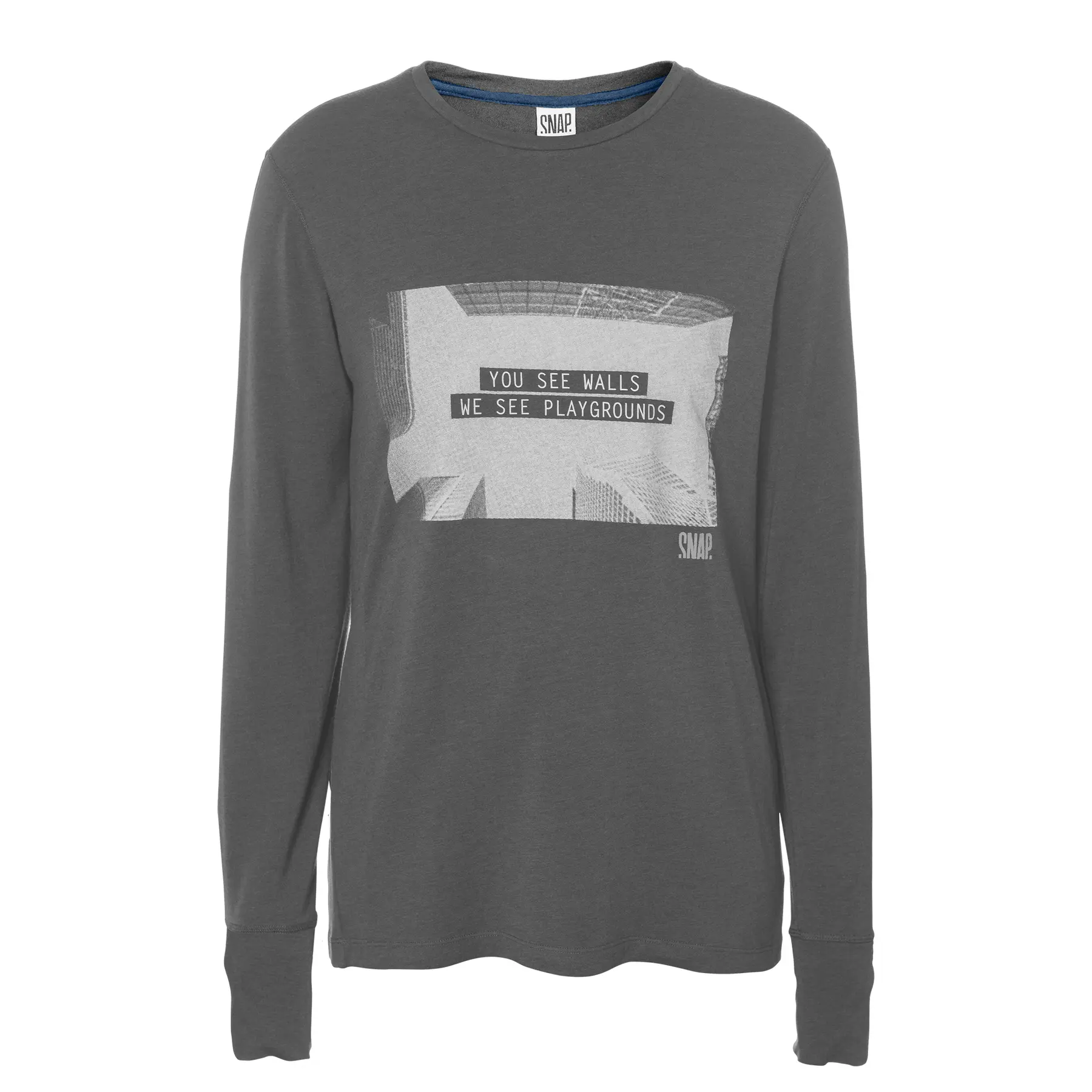 Merino technisch T-shirt met lange mouwen Snap Climbing