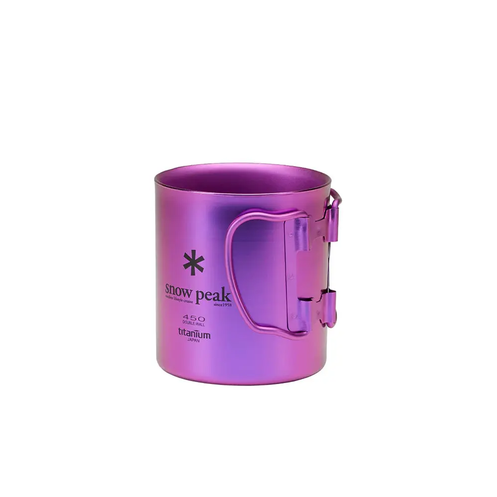 Mug in titan a doppia parete Snow Peak 450