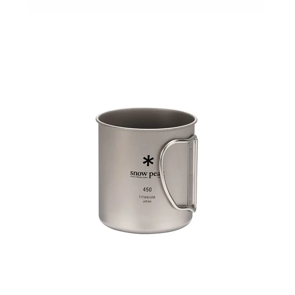 Mug in titan a parete semplice Snow Peak 450