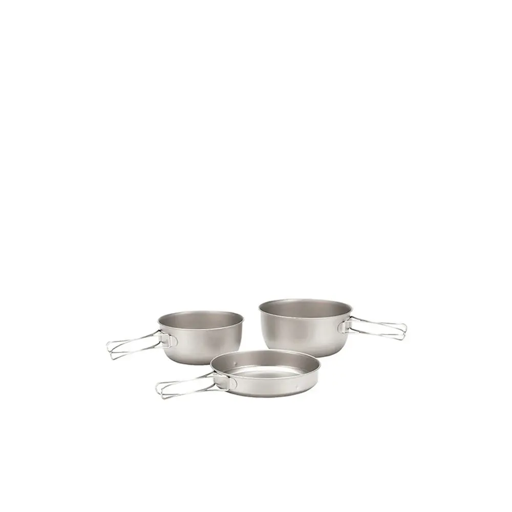 Set da cucina in titanio Snow Peak (x3)