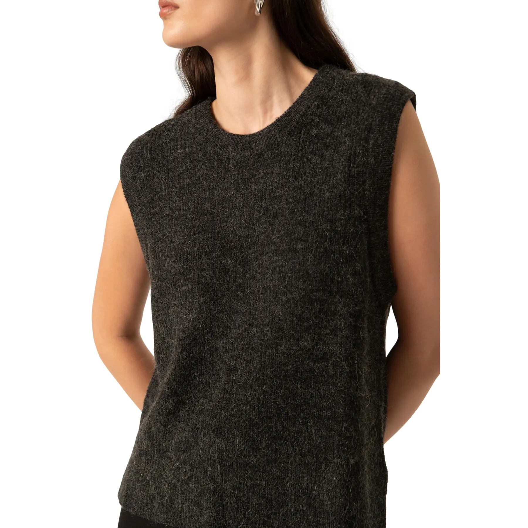 Ärmelloser Pullover Damen Soaked in Luxury Slelta