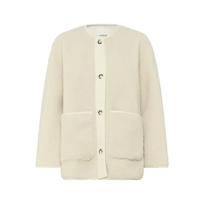 Soaked In Luxury Women's Beige Jacket Thalassa