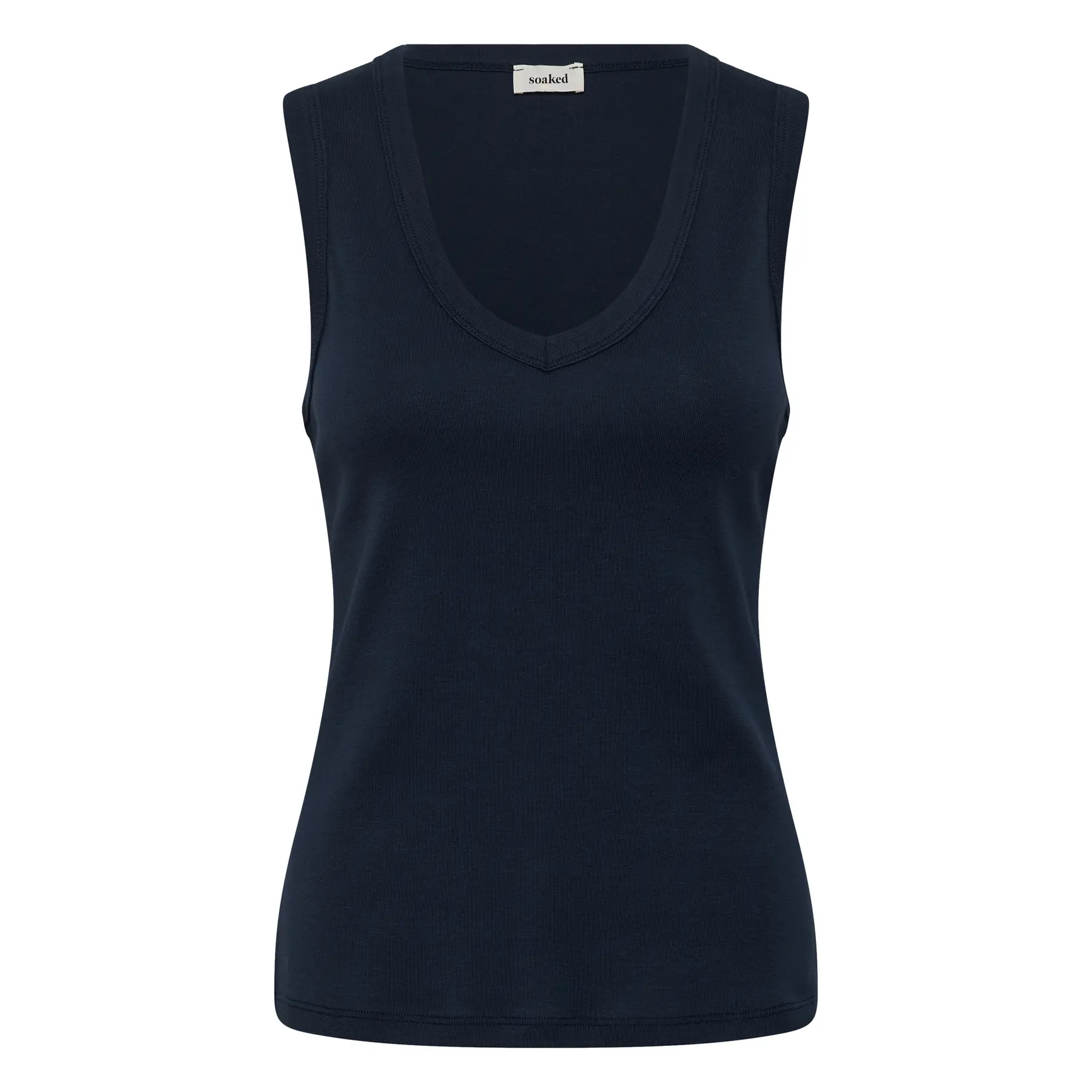 Damen V-Ausschnitt Tanktop Soaked in Luxury Slcosetta