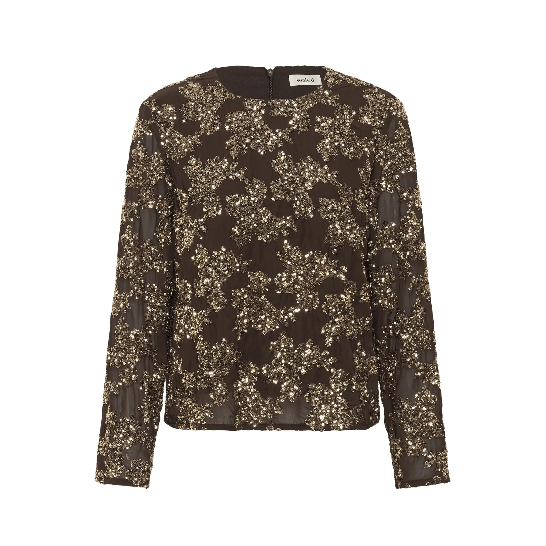 Langärmelige Bluse, Damen Soaked in Luxury Slaydea