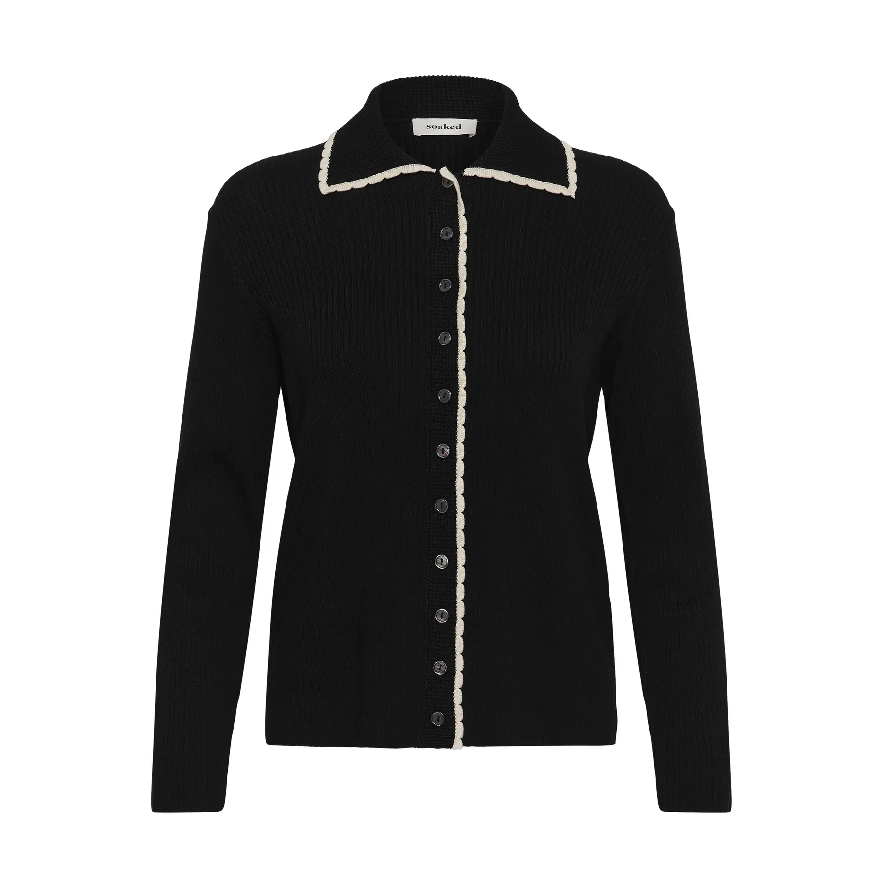 Cardigan col polo donna Soaked in Luxury SLLysandra