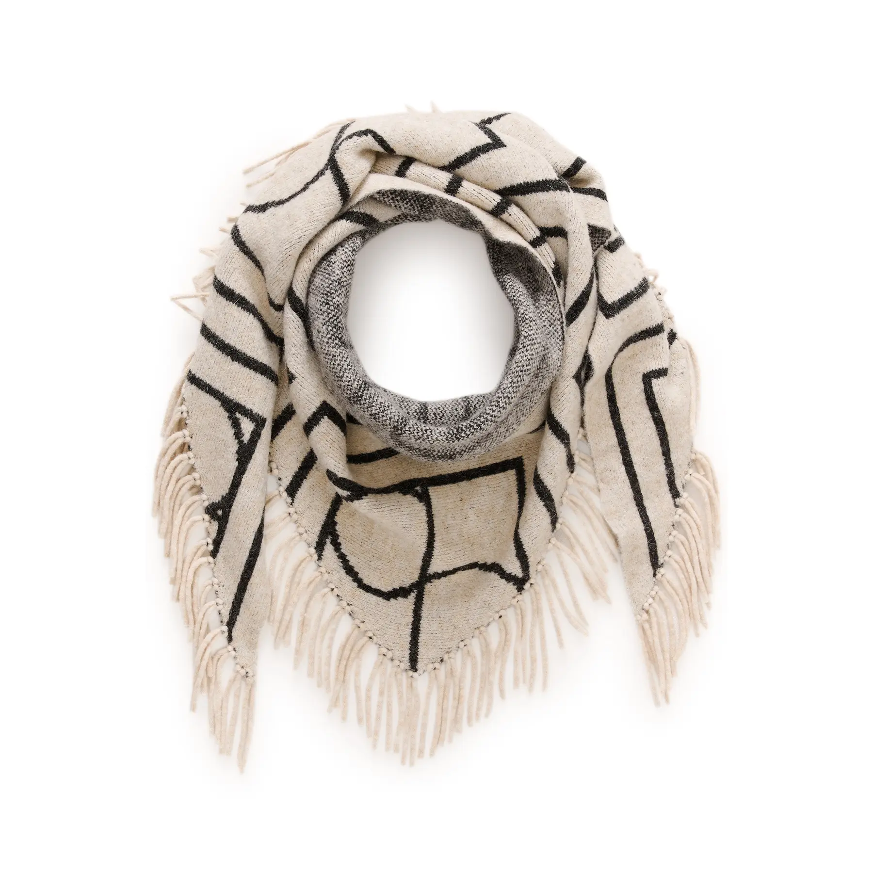 Foulard triangolare donna Soaked in Luxury Slhedaya
