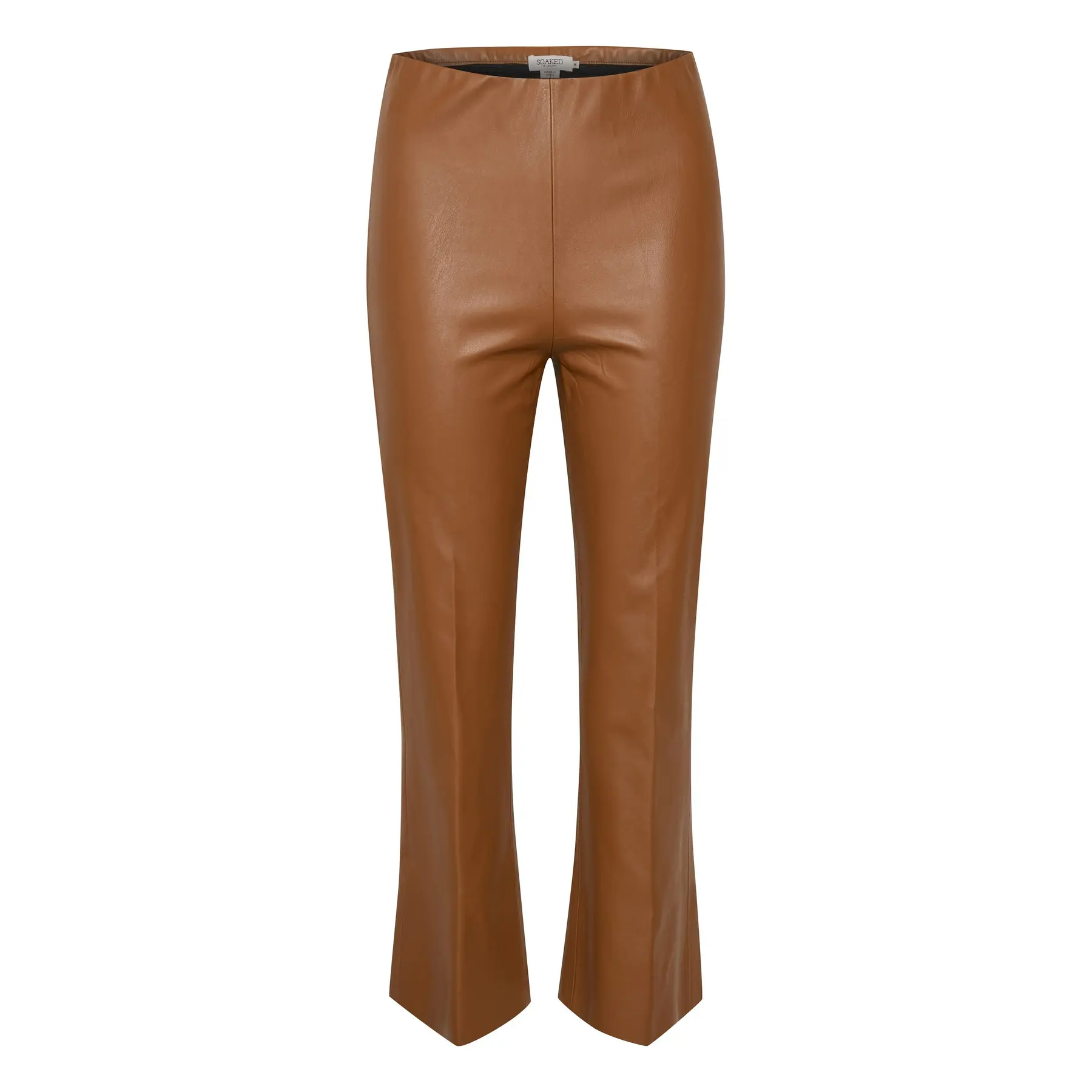 Pantaloni da donna Soaked in Luxury Kaylee PU Kickflare