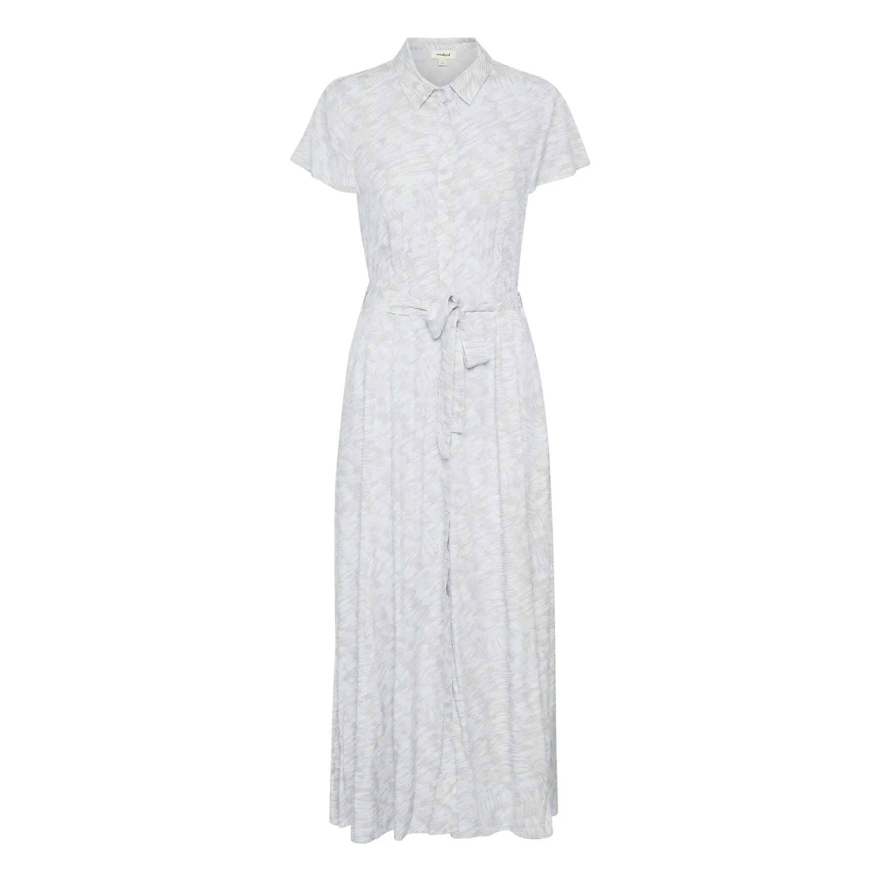 Soaked In Luxury Women's Grey Dress Arjana Boho Campaign