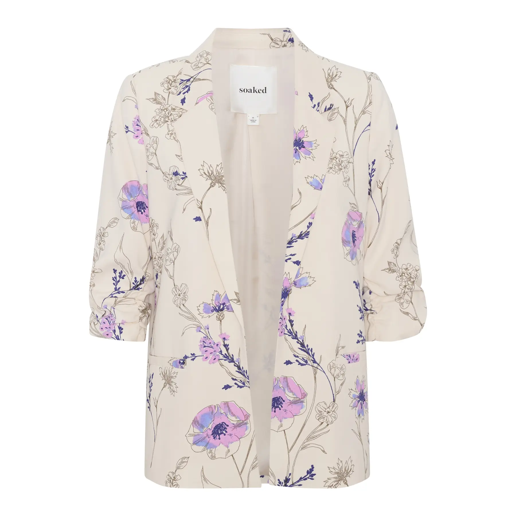 Bedruckter Blazer Damen Soaked in Luxury Shirley
