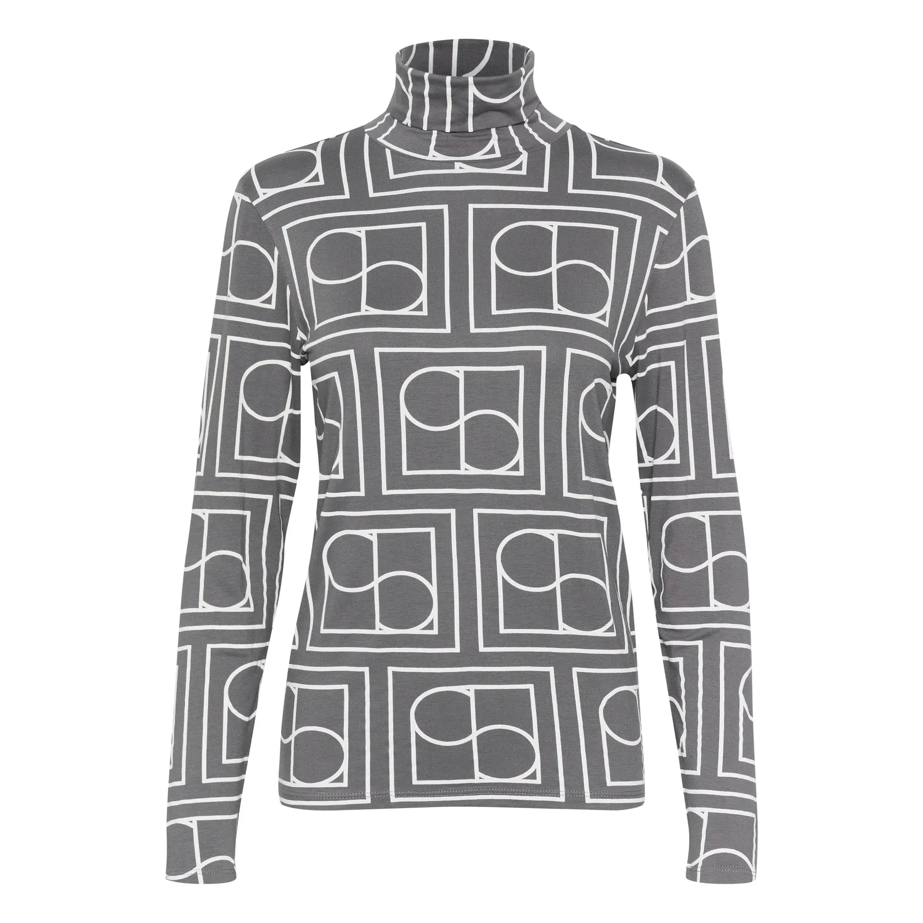 Rollkragenpullover Damen Soaked in Luxury Hanadi