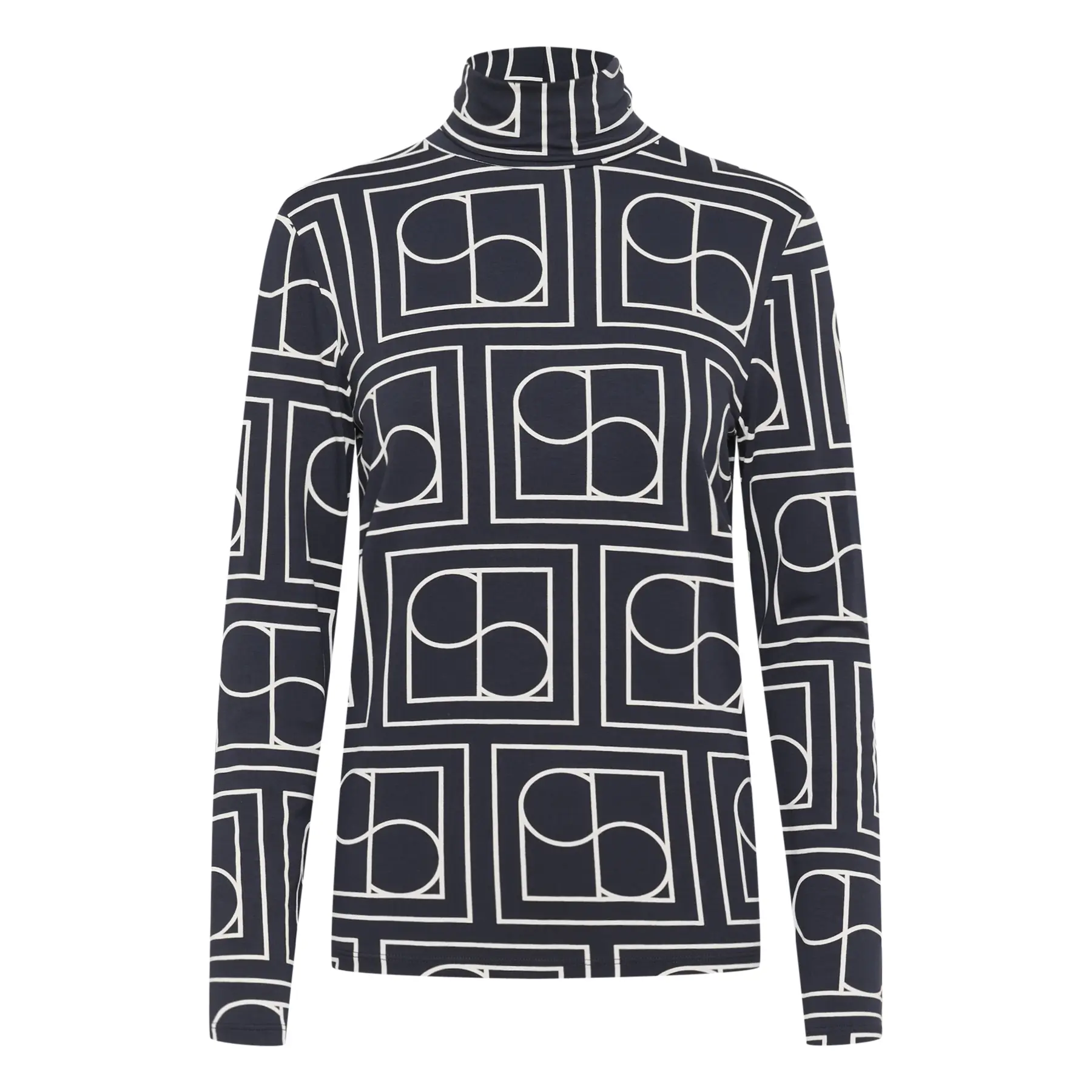 Rollkragenpullover Damen Soaked in Luxury Hanadi
