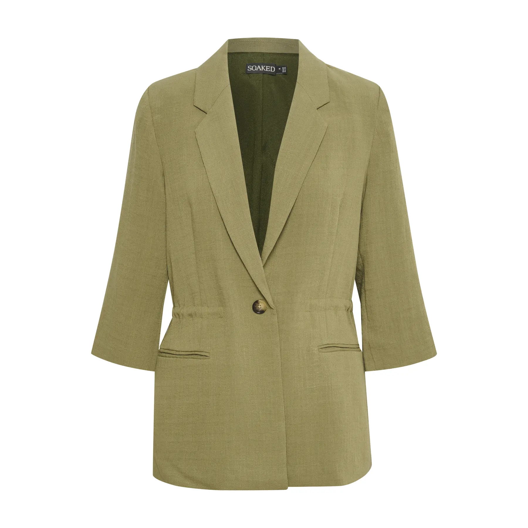 Blazer mit Kordelzug, Damen Soaked in Luxury Camile
