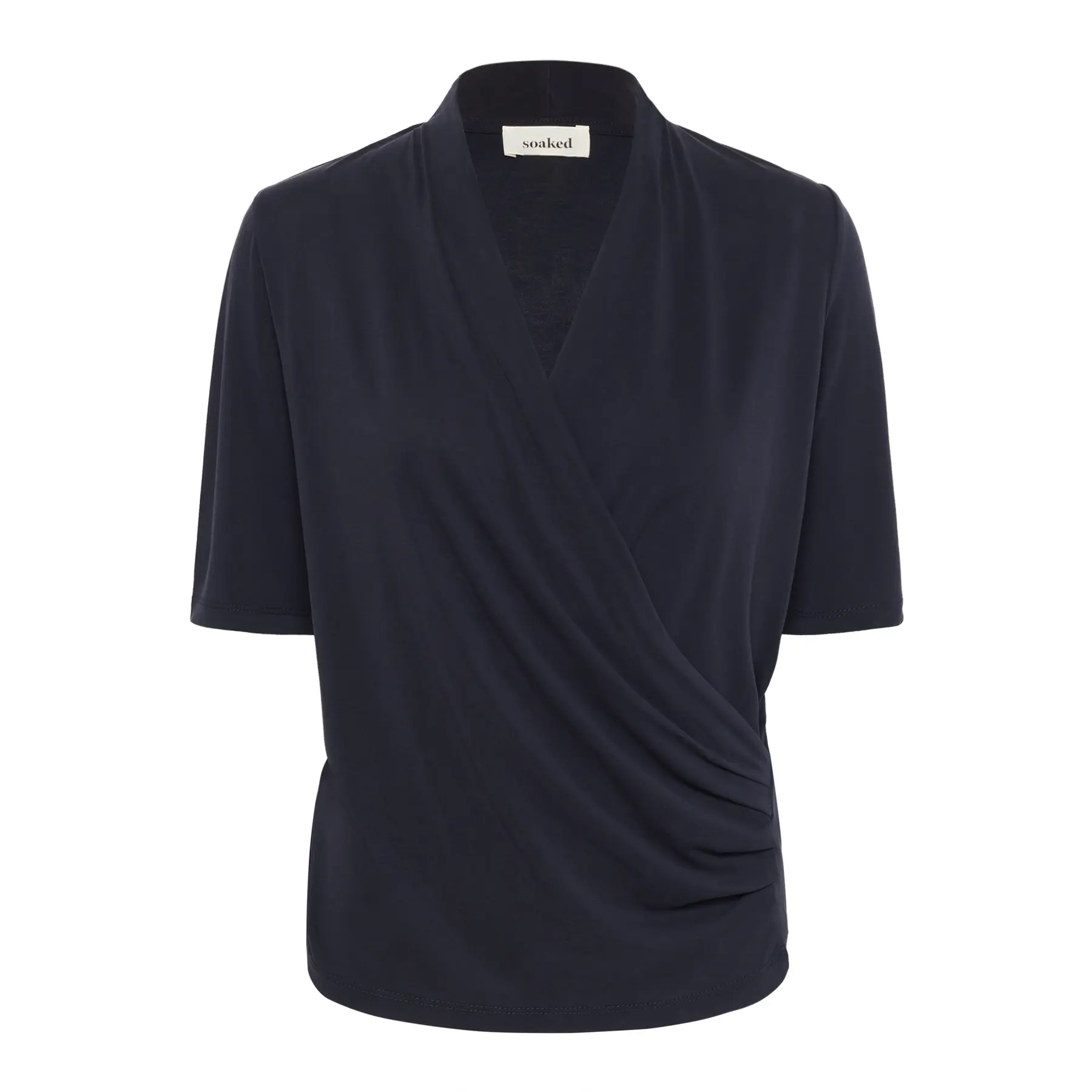 Damen Wickelb blouse Soaked in Luxury Columbine