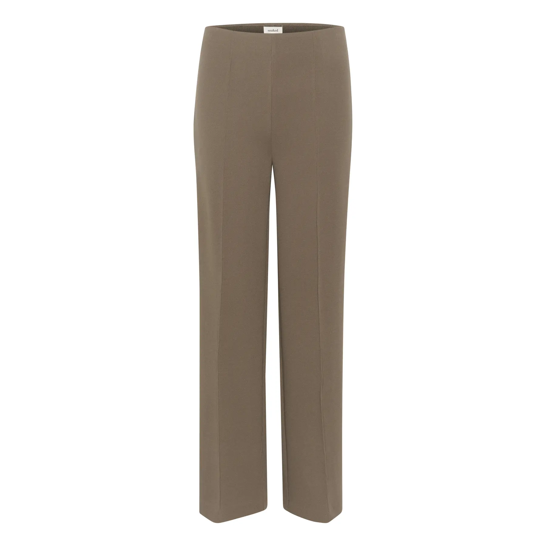 Soaked In Luxury Women's Grey Trousers Bea