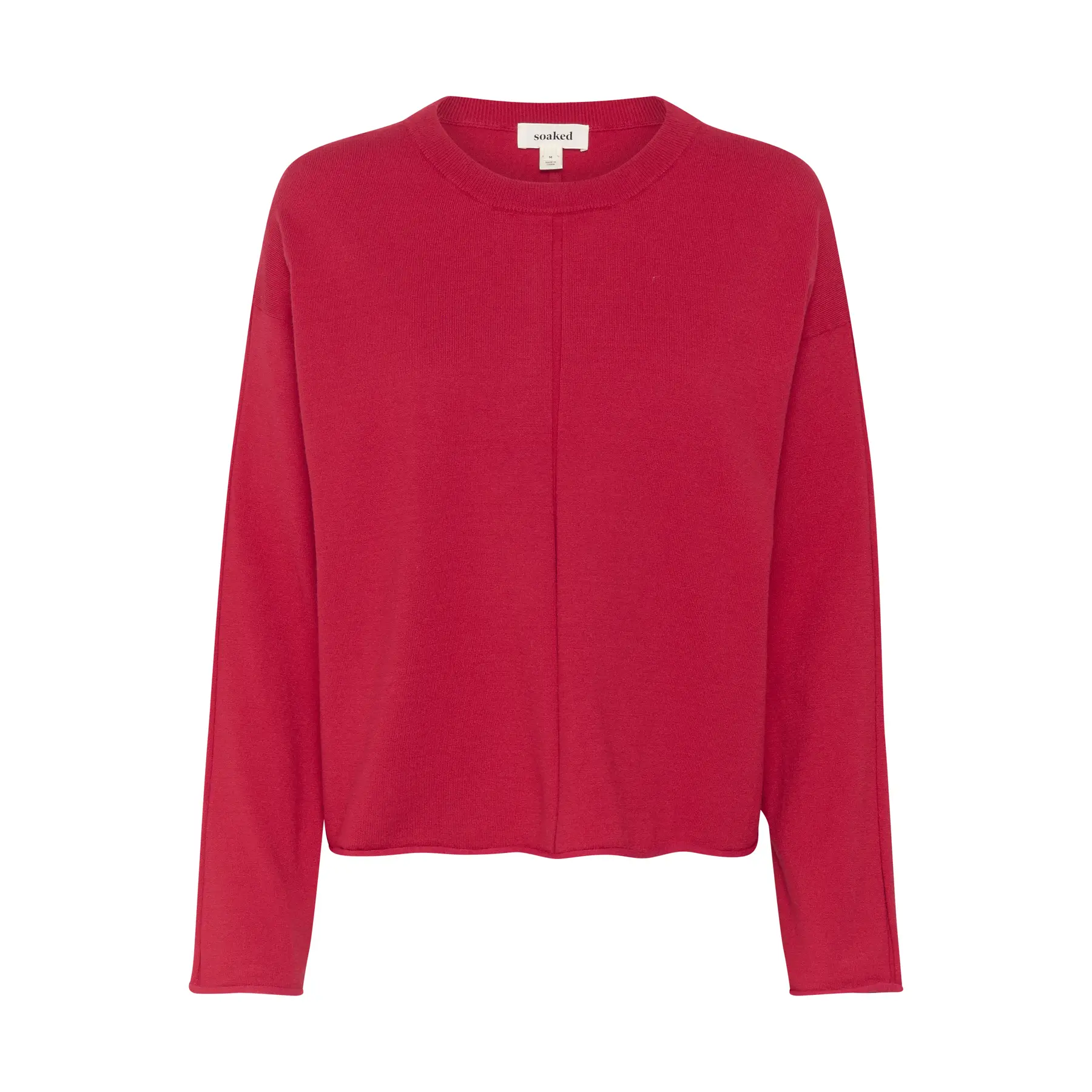 Pullover mit Rundhalsausschnitt Damen Soaked in Luxury Spina