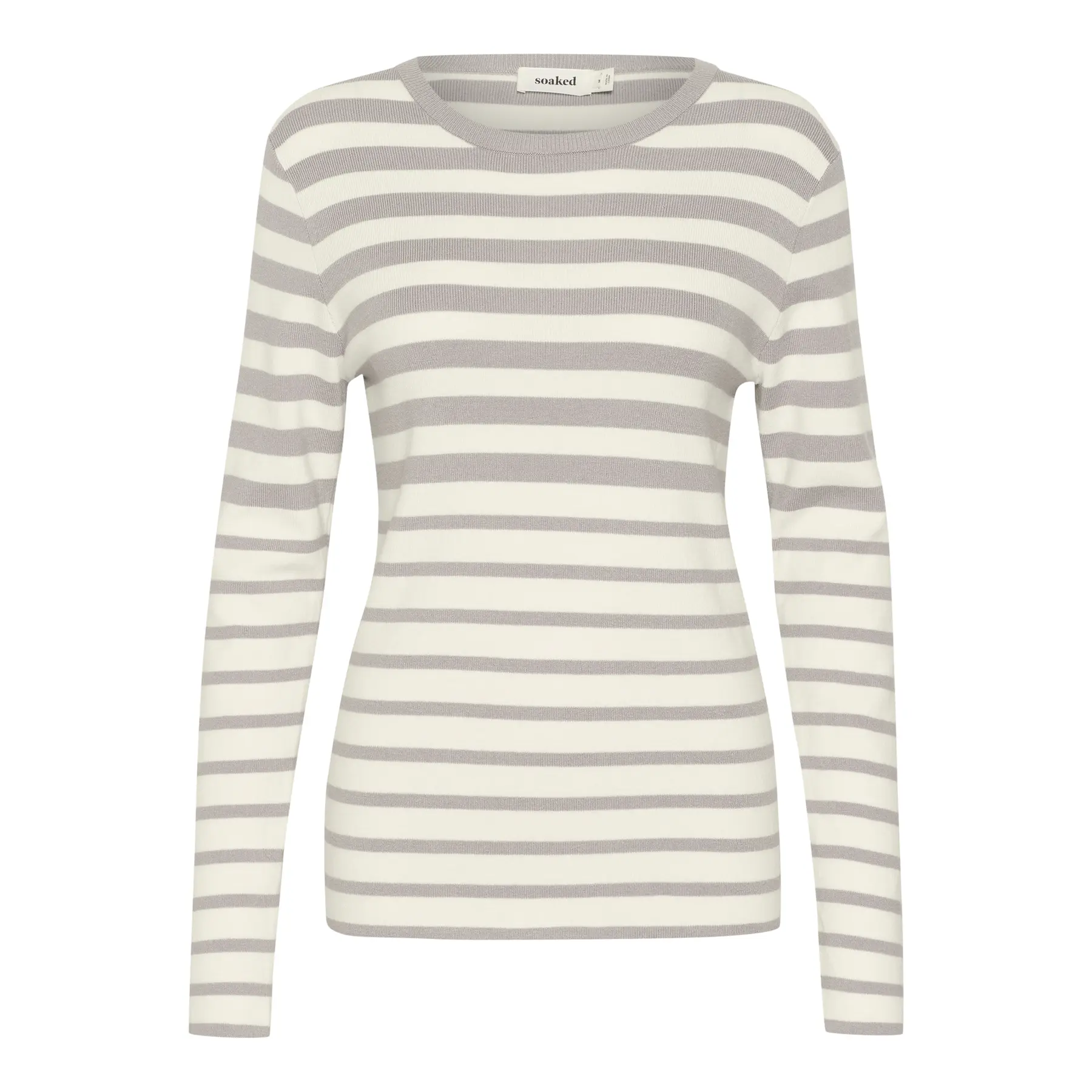 Pullover mit Rundhalsausschnitt Damen Soaked in Luxury Spina