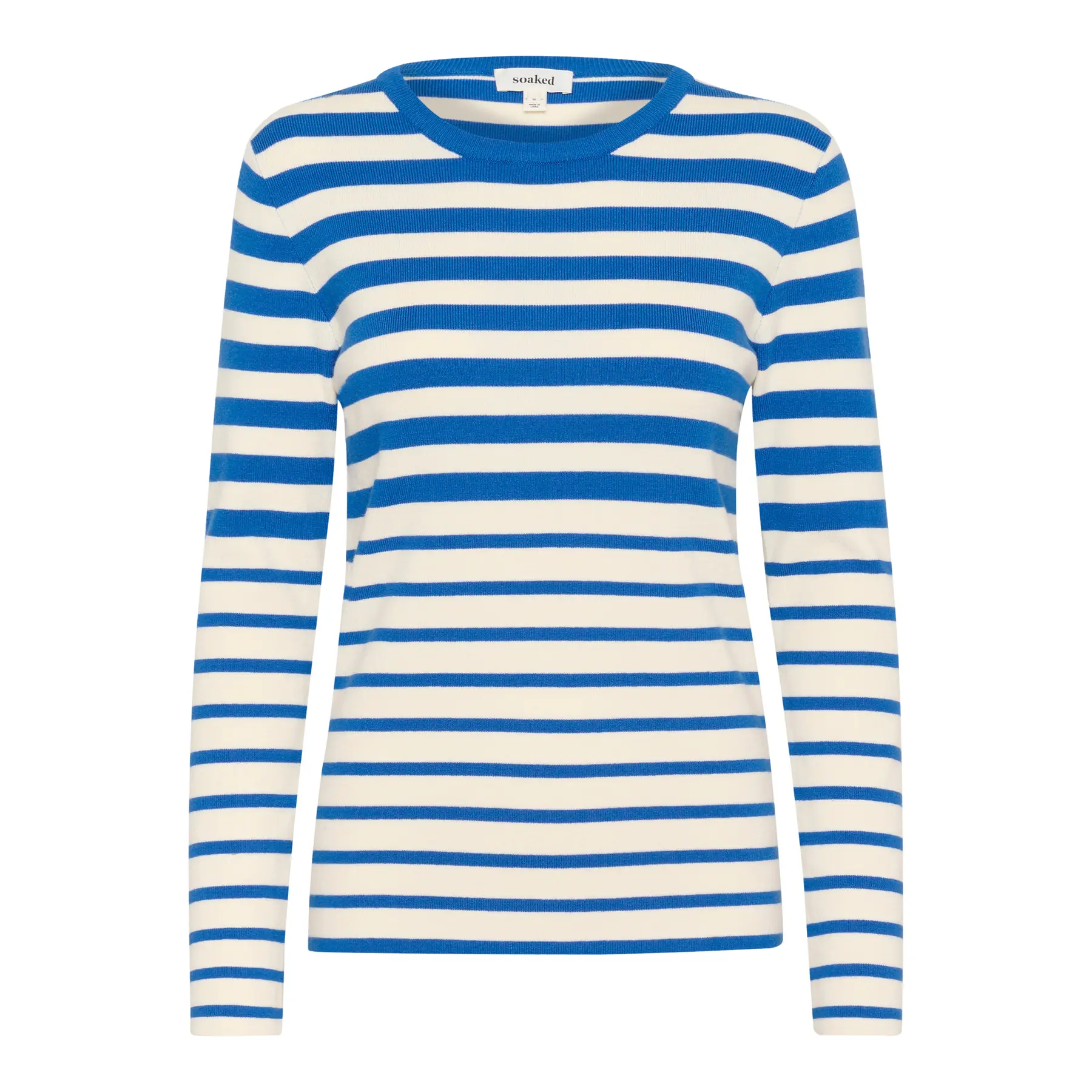 Pullover mit Rundhalsausschnitt Damen Soaked in Luxury Spina