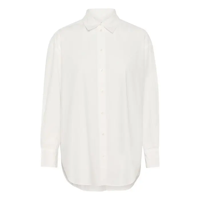 Camicia da donna in popeline a maniche lunghe Soaked in Luxury Jani