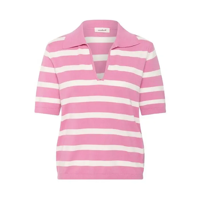 Polo a righe donna Soaked in Luxury Spina