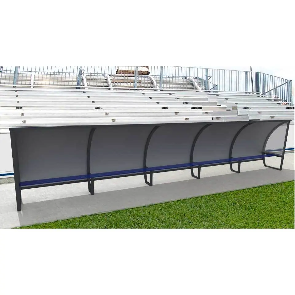 Hinterer Seitenschutz aus Aluminium 15 Personen Sodex Sport