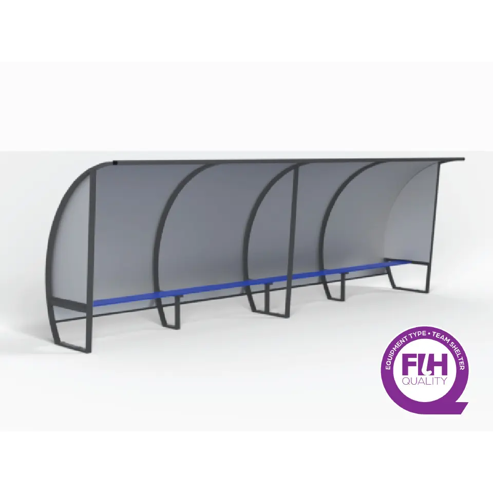 Vollaluminium-Touch Shelter 12 Personen Sodex Sport