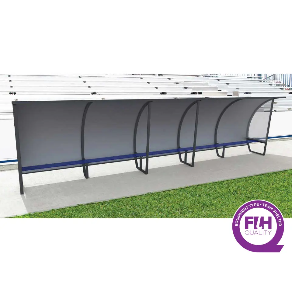 Hinterer Seitenschutz aus Aluminium 15 Personen Sodex Sport