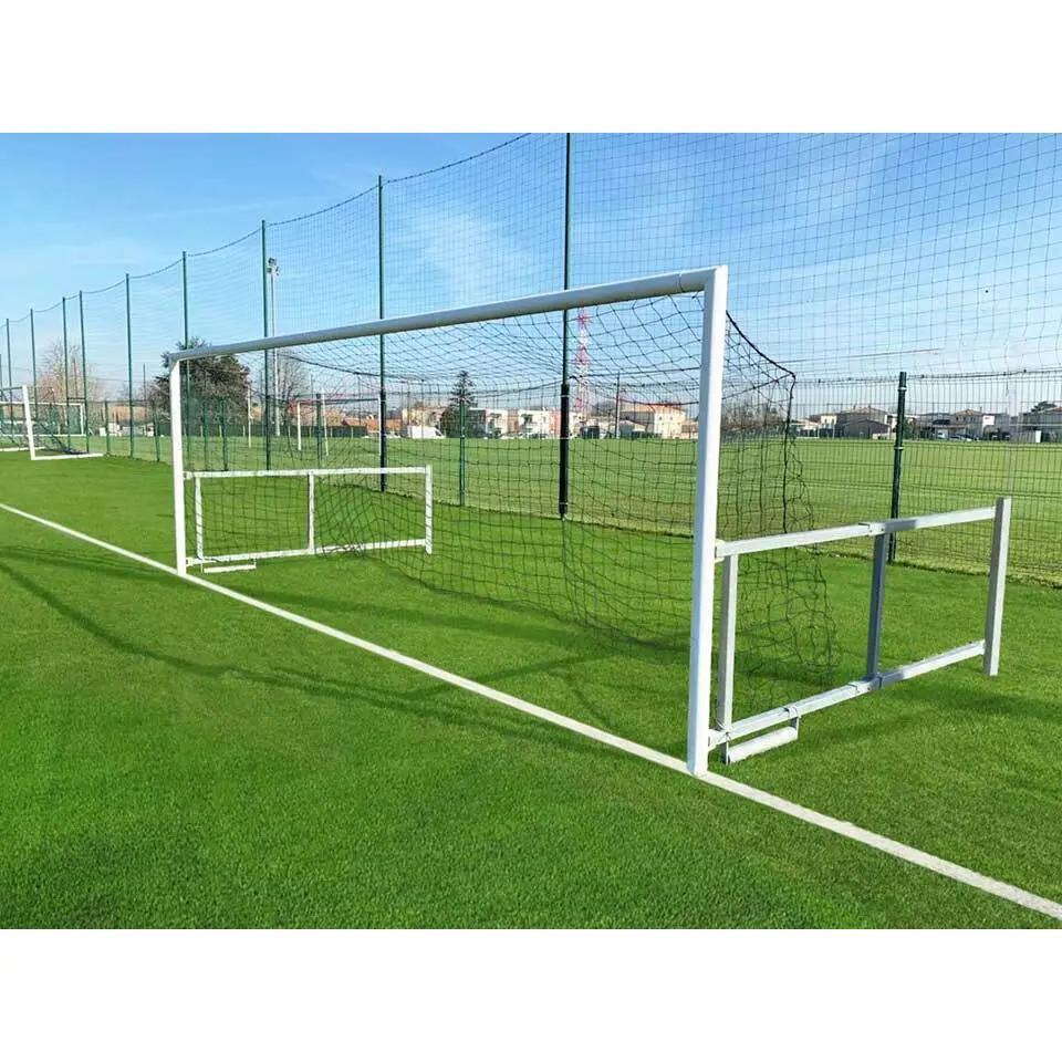 Klappbares 8er-Fußballtor aus verzinktem Stahl Sodex Sport