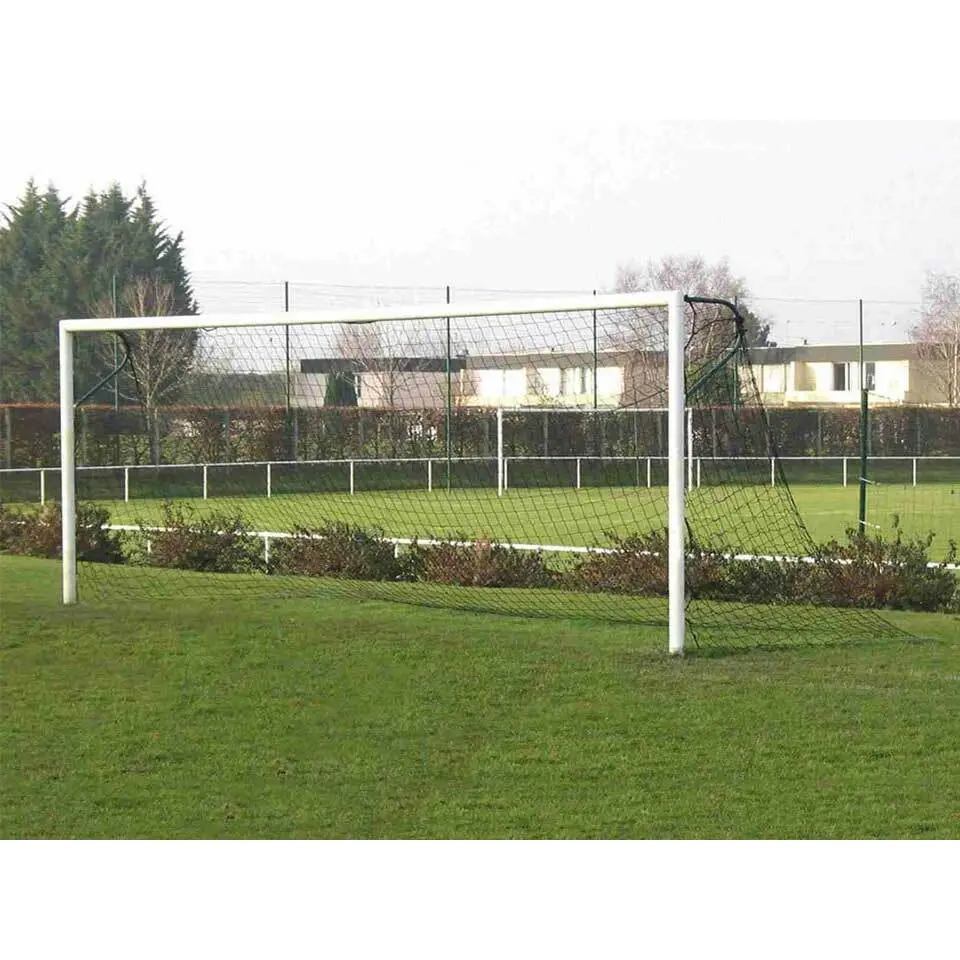 8er-Fußballtor mit Ohren aus verzinktem Stahl zum Einbetonieren Sodex Sport