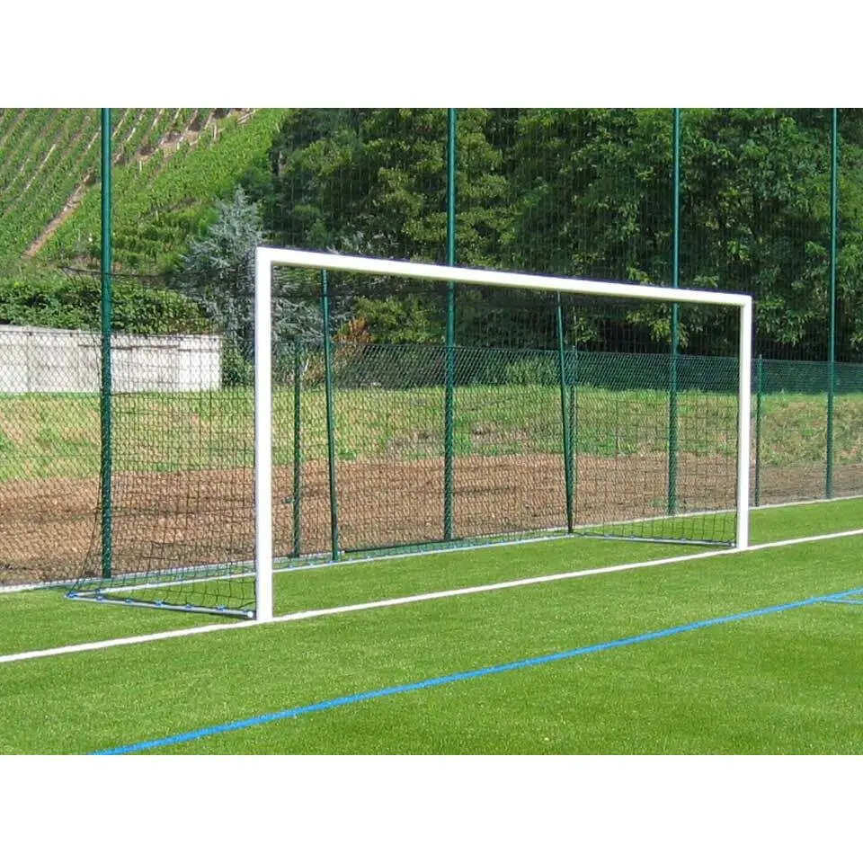 Ovoides 11er-Fußballtor aus Aluminium zum Versiegeln Sodex Sport