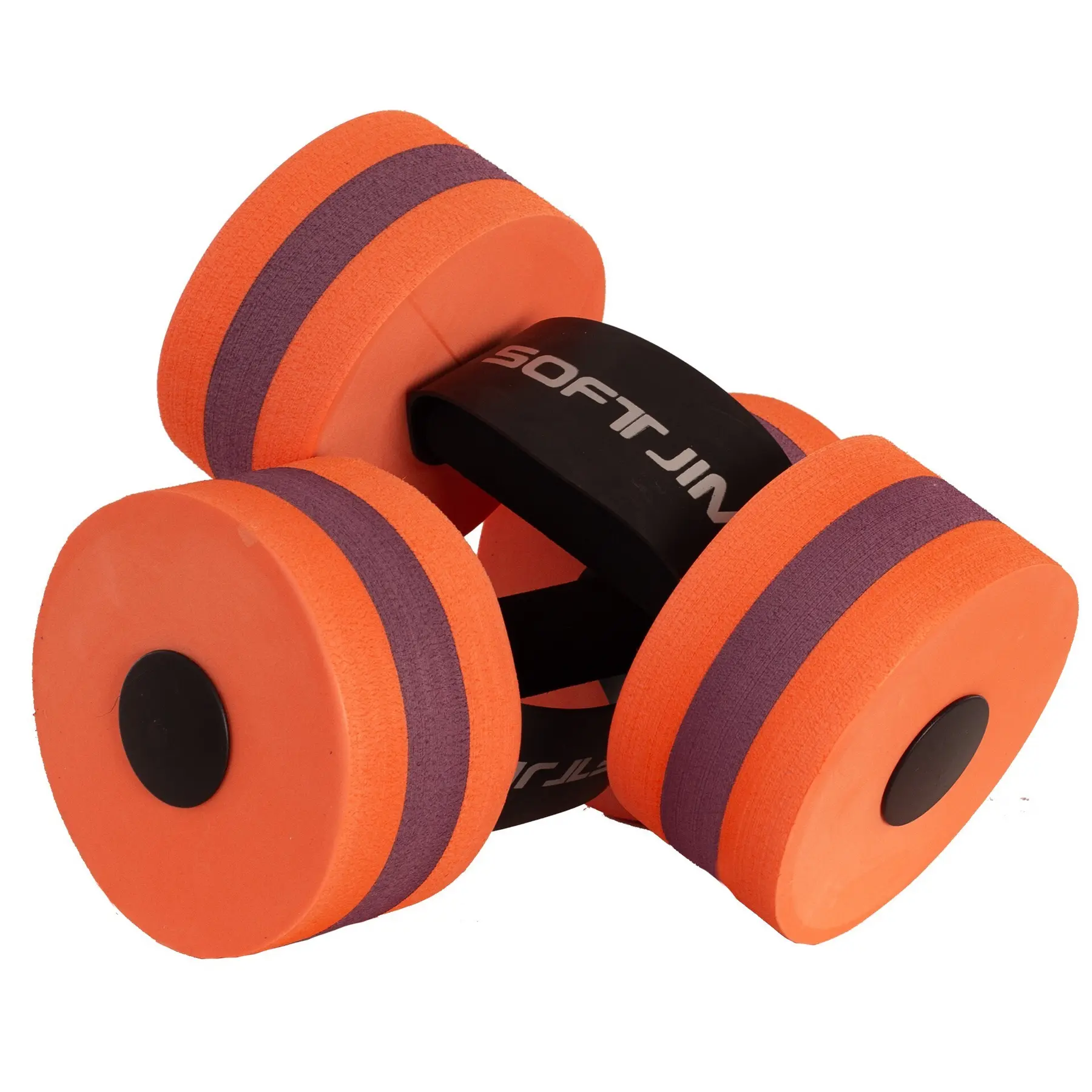 Softee Orange Hanteln Aquaerobic