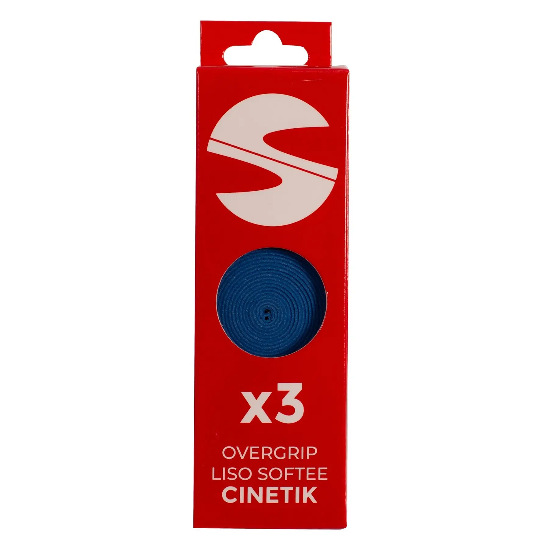 Pack 3 Glatte Overgrips Softee Cinetik Blau - Image 3