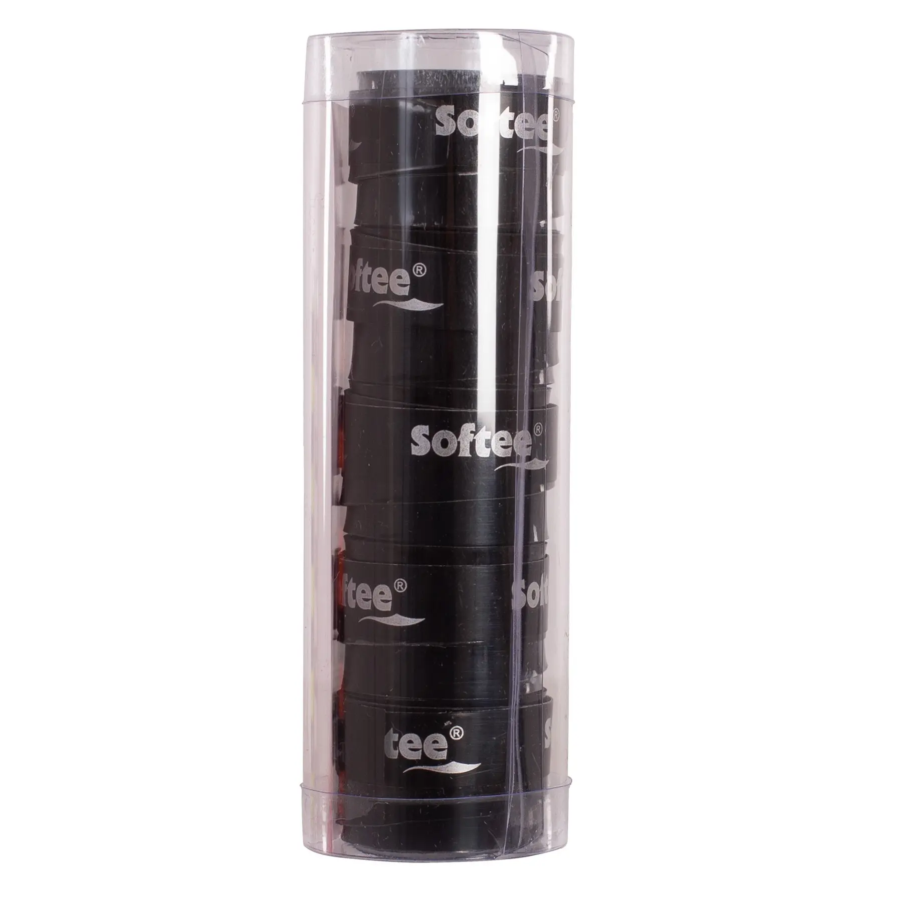Pack 5 Glatte Overgrips Softee Tech Schwarz - Image 3
