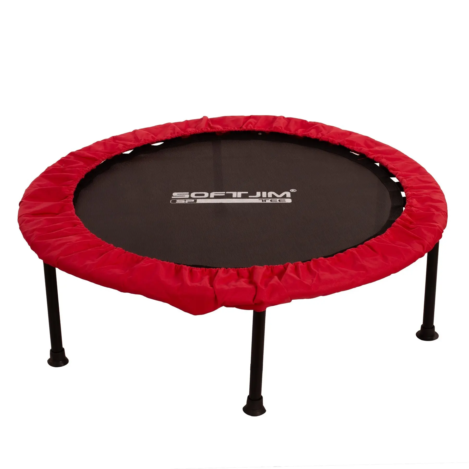 Verstevigde opvouwbare recreatieve trampoline met banden Softee