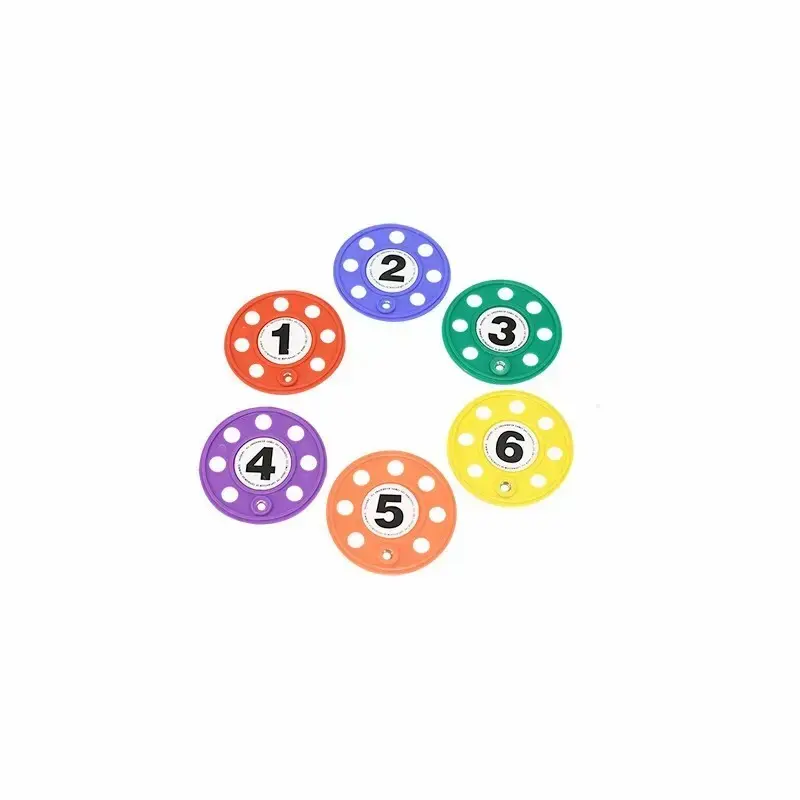 Juego de 6 anillos con agujeros para niños Softee