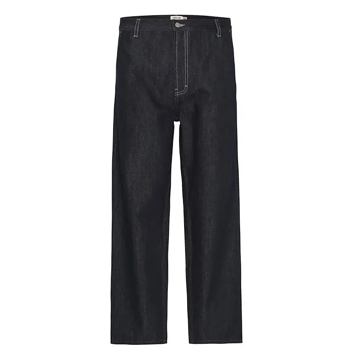Jeans straight con pieghe Solid Mason
