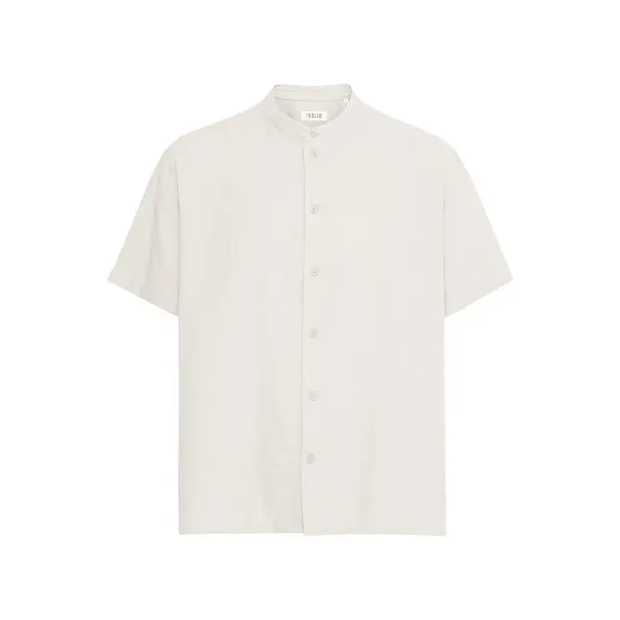 Camicia col mandarino Solid Allan