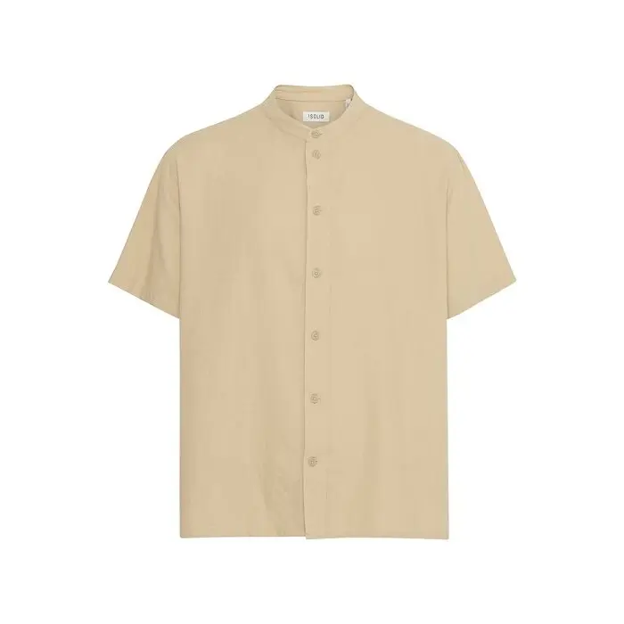 Camicia col mandarino Solid Allan