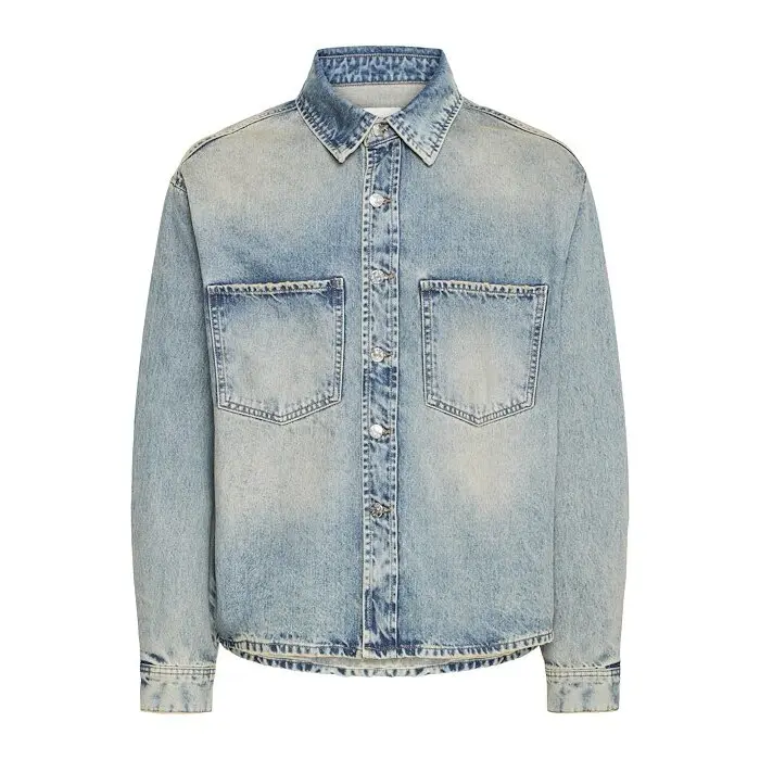 Hemd Solid Rip Dirt Wash