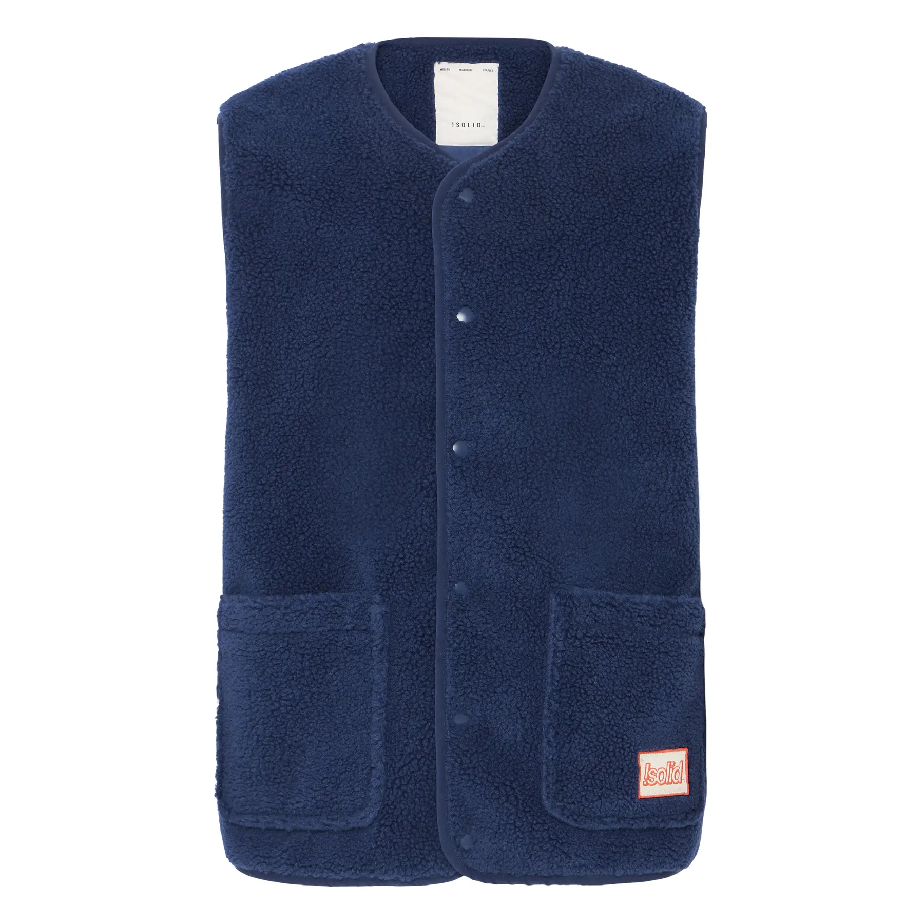 Ärmelloses Fleece Solid Tans