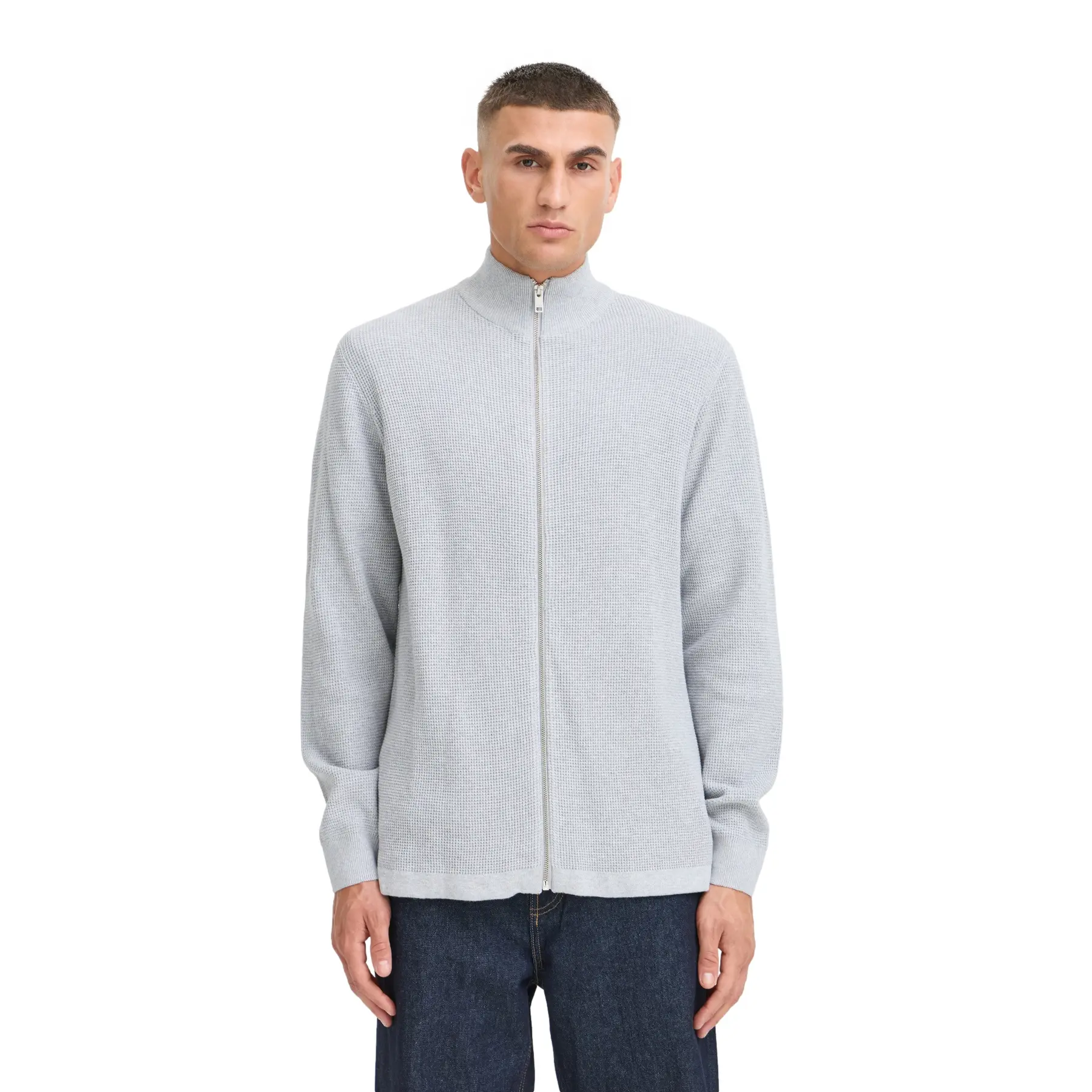 Cardigan con zip Solid SDVian