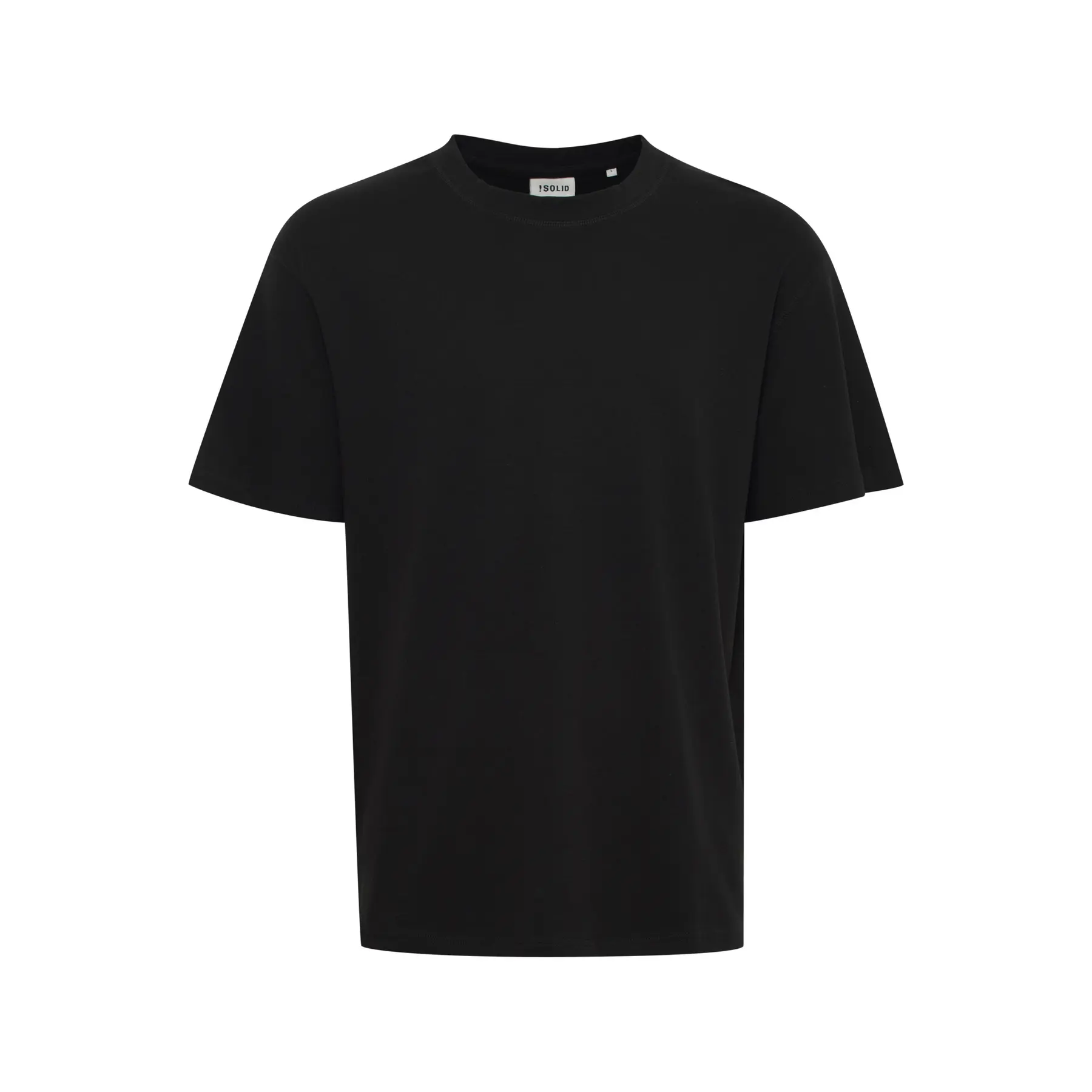 Solid Schwarz T-Shirt Danton
