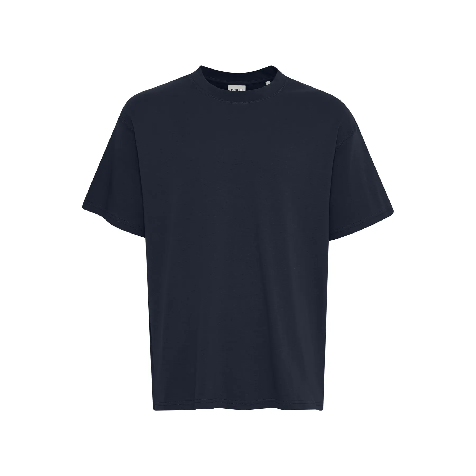 Solid Blau T-Shirt Danton