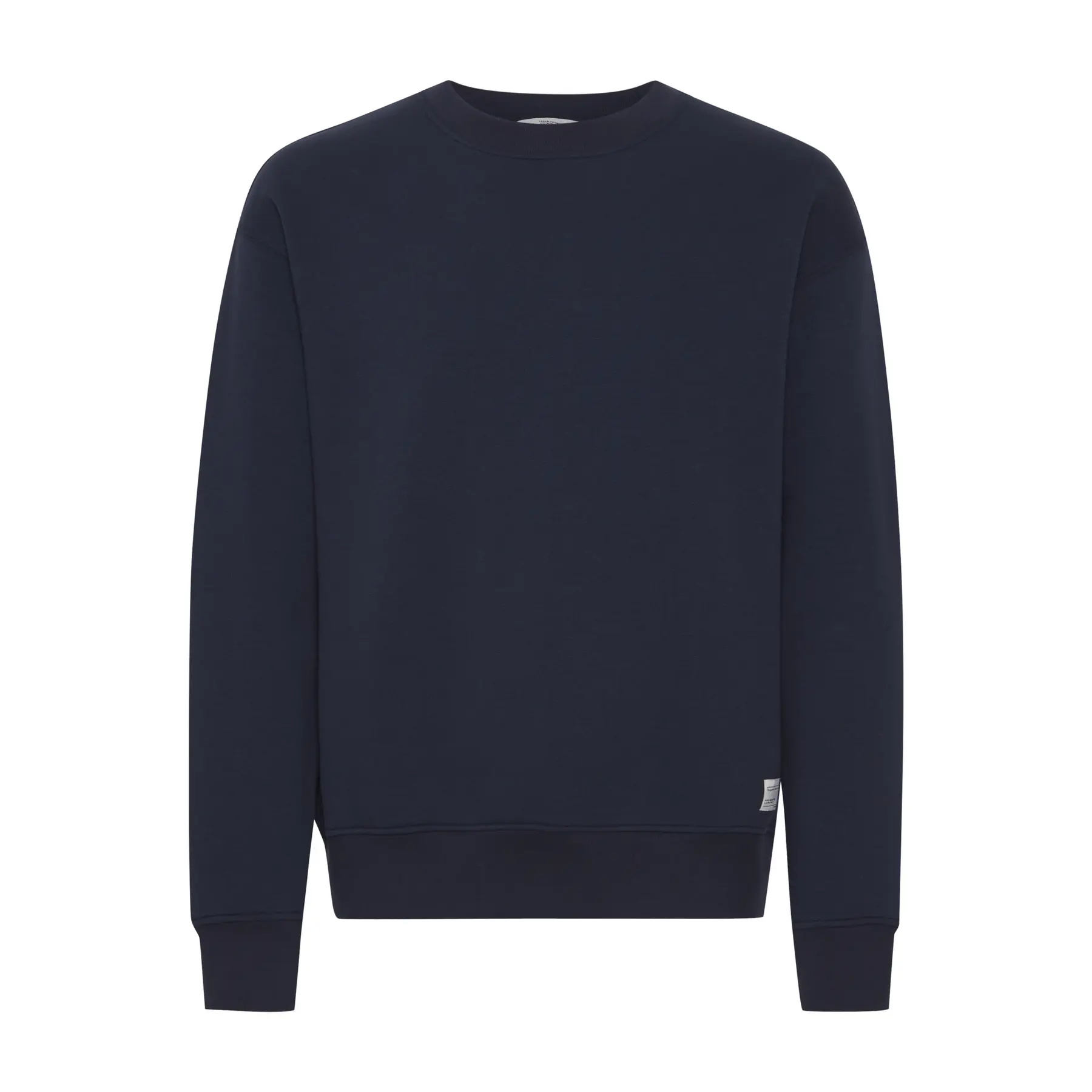Solid Blau Pullover Lenz