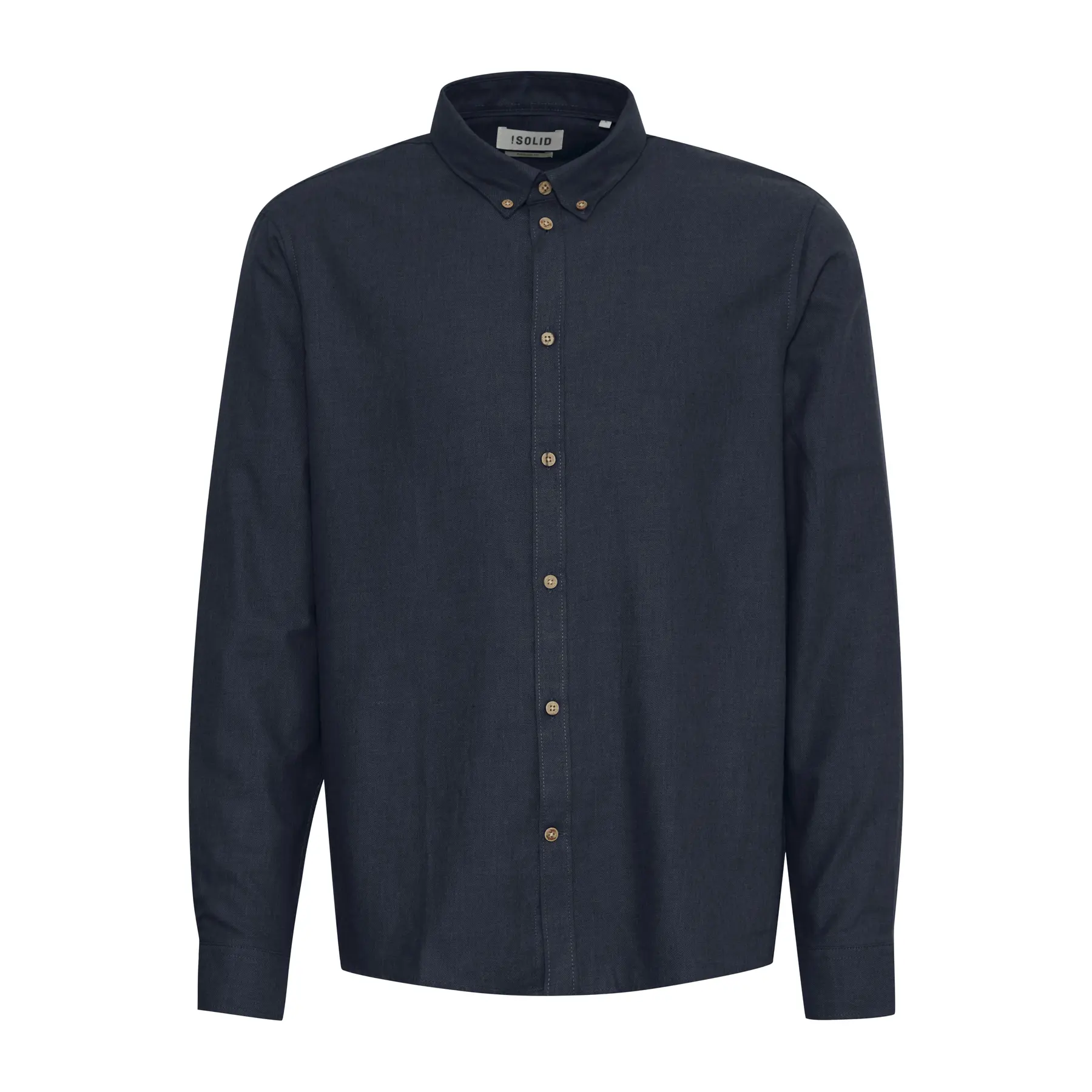 Solid Blau Hemd Pete