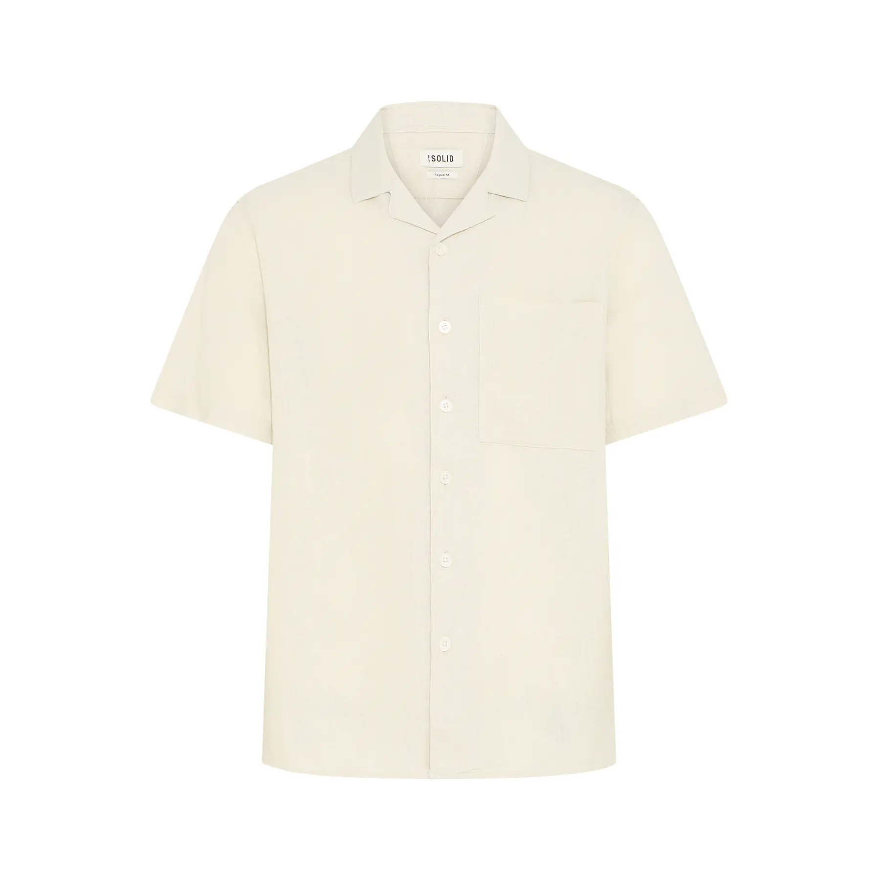 Solid Beige Hemd Allan Cuba