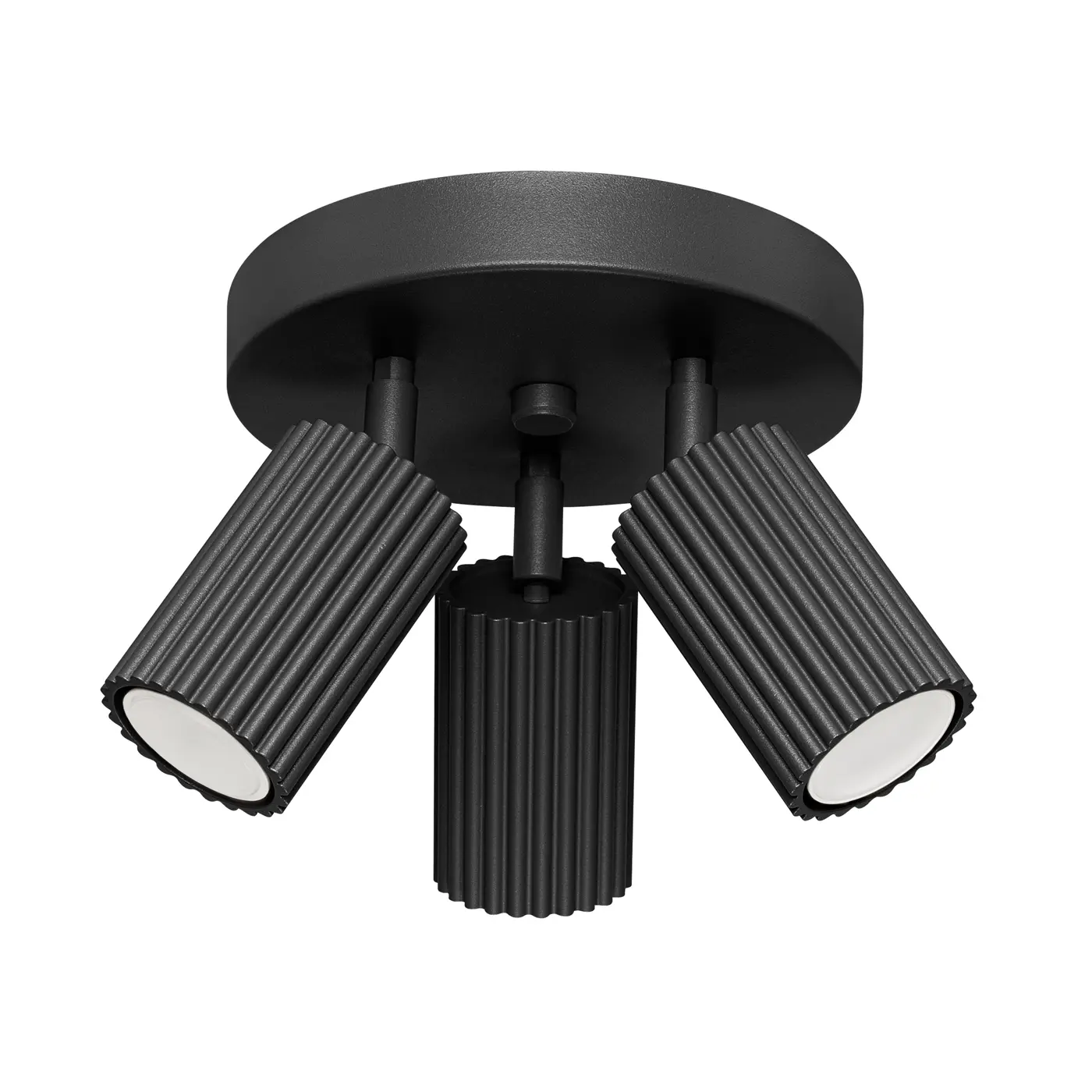 Lampada a soffitto Sollux Lighting Karbon 3P