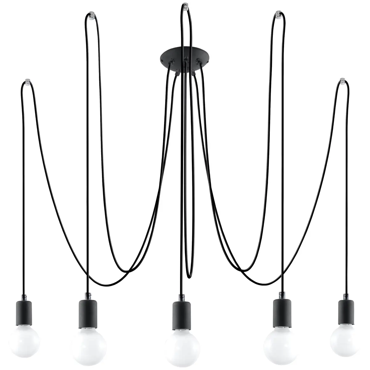 Lustre Sollux Lighting Edison 5 Lustre Sollux Lighting Edison 5